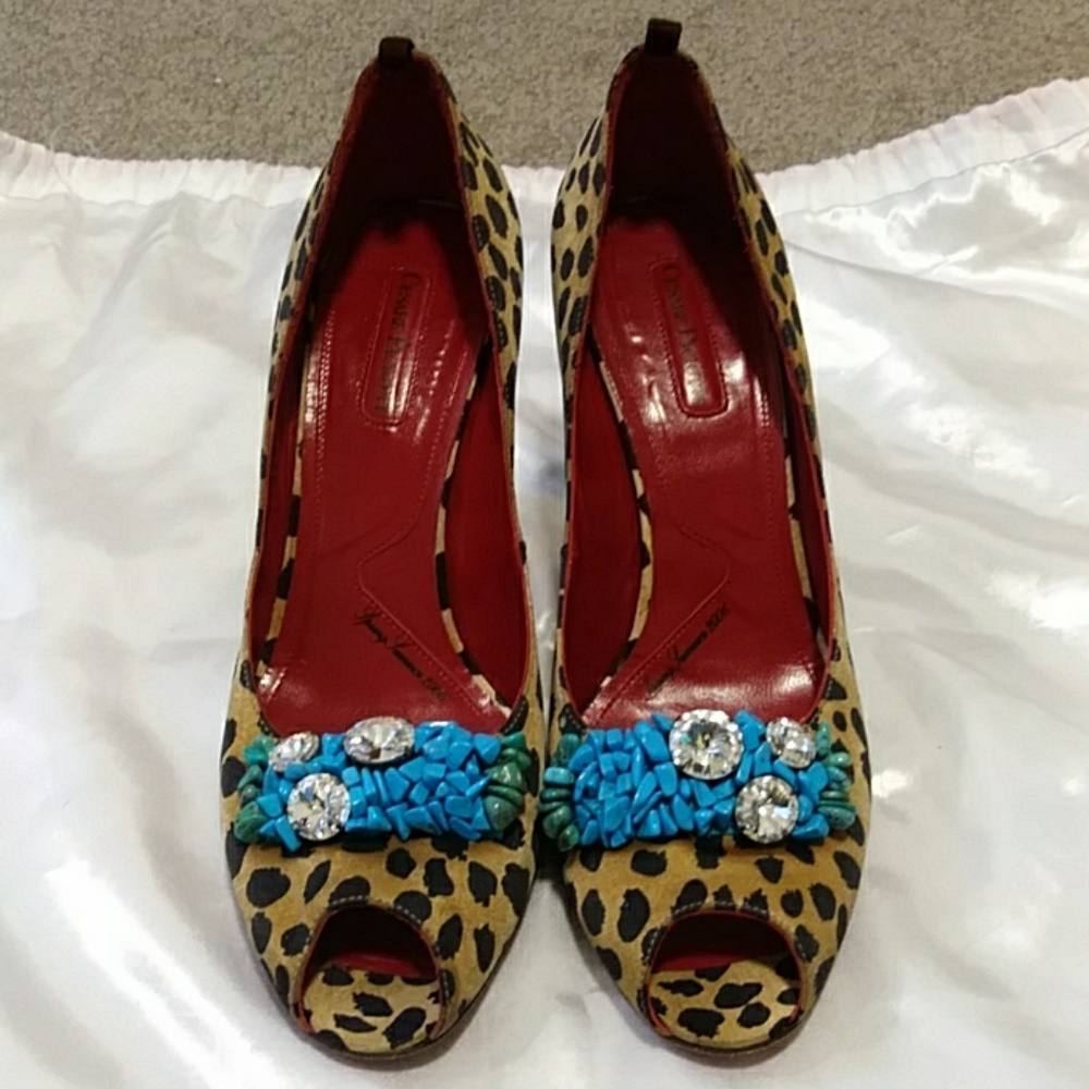 RED BOTTOMS CEASARE PACIOTTI  39.5